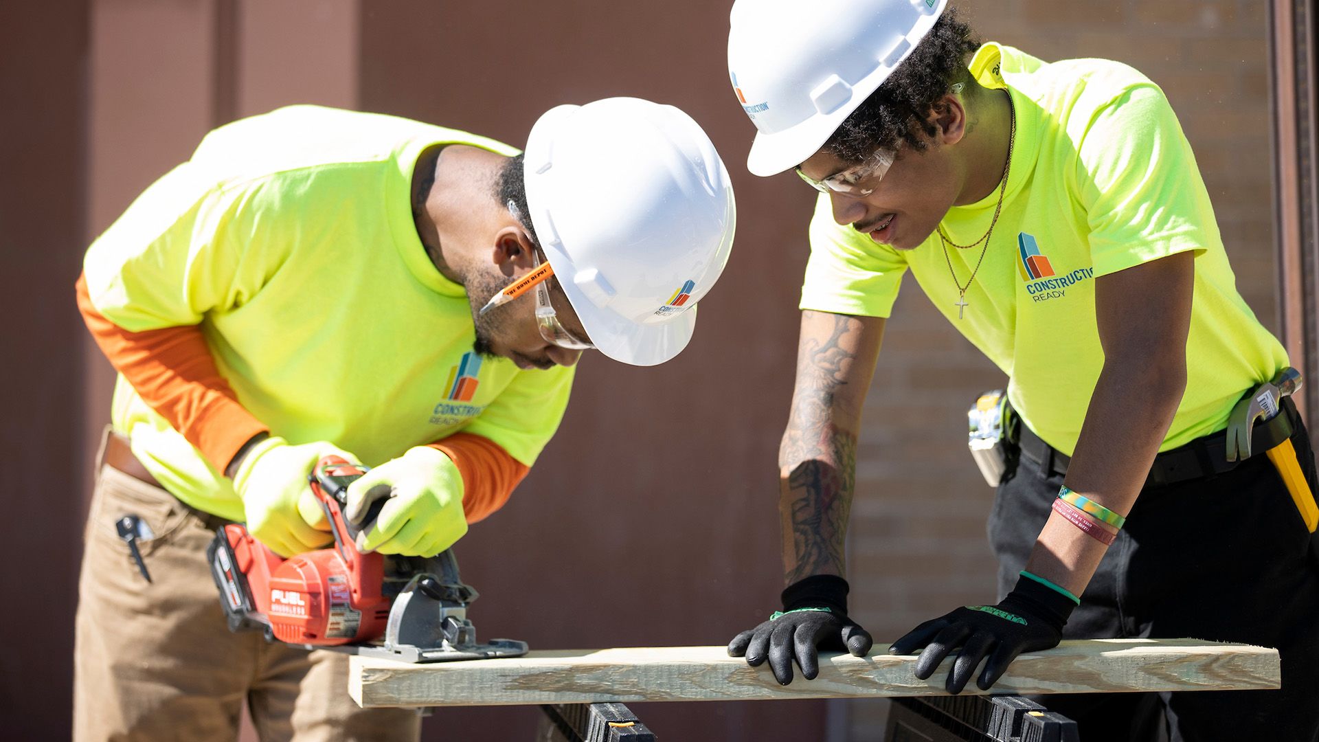 Jaguars and Construction Ready Kick Off Inaugural Jacksonville Class