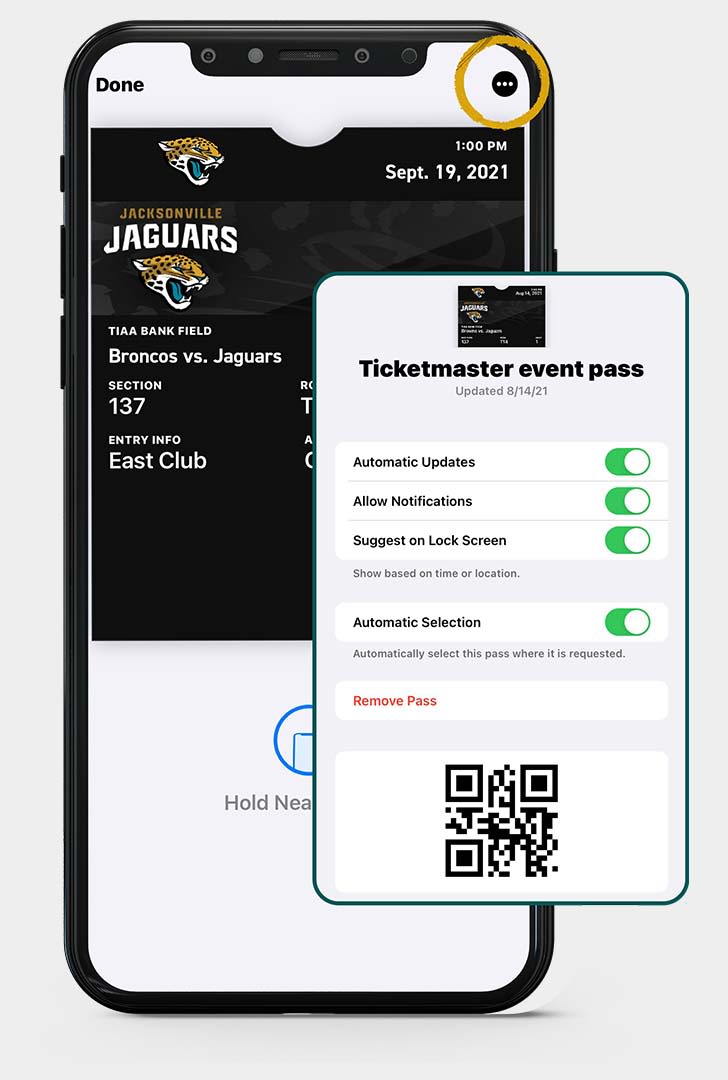 Accessing Your Jaguars Tickets via Web