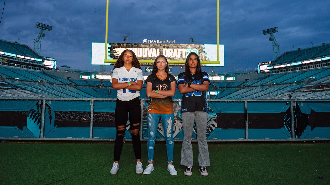 Youth football camp with Paul Posluszny, Kevin Hardy taking place before  Dolphins vs. Jaguars