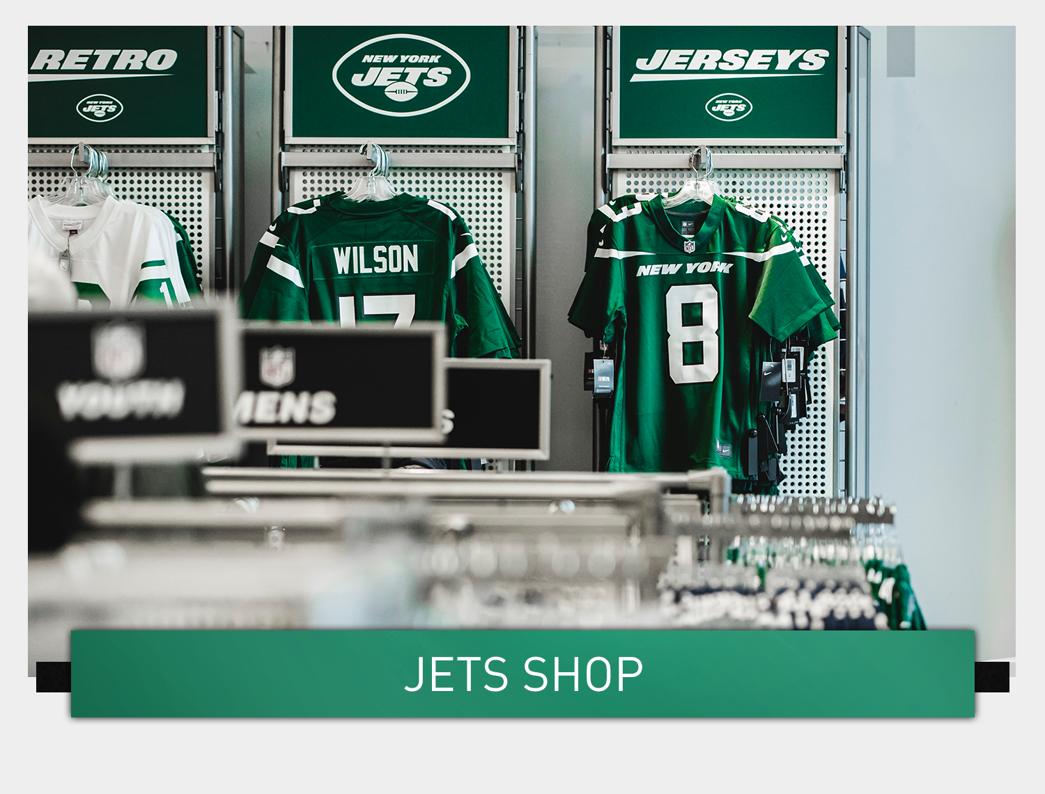 New York Jets Apparel, Jets Gear, New York Jets Shop, Store