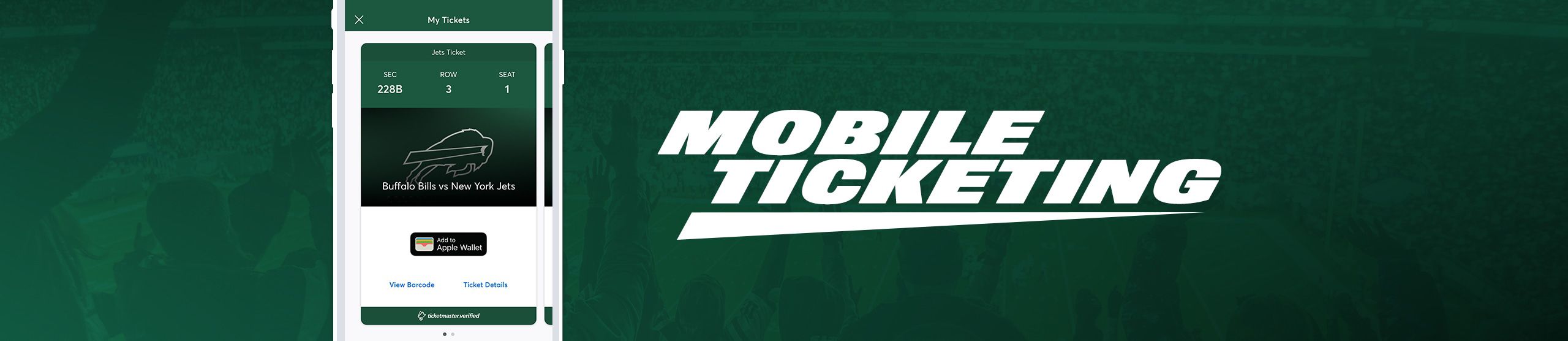 New York Jets Mobile Tickets FAQ