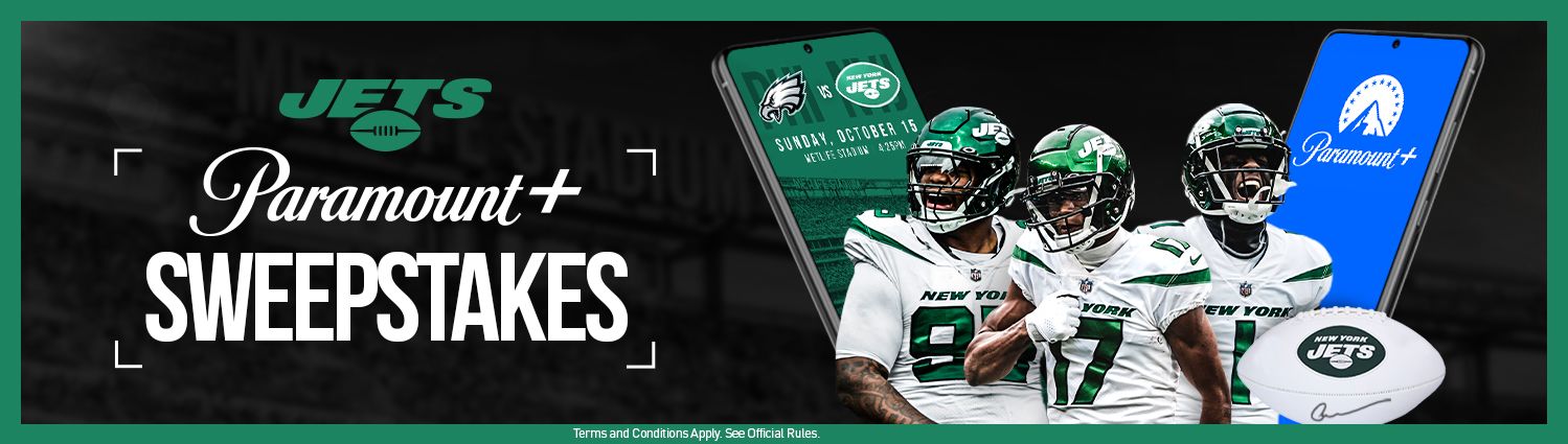 New York Jets  Paramount Sweepstakes