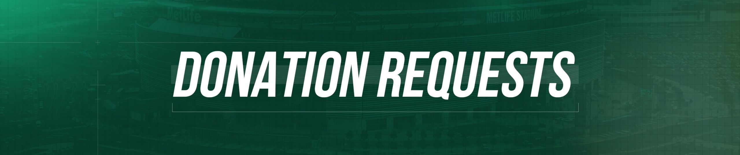 Product Donation Guide: New York Jets