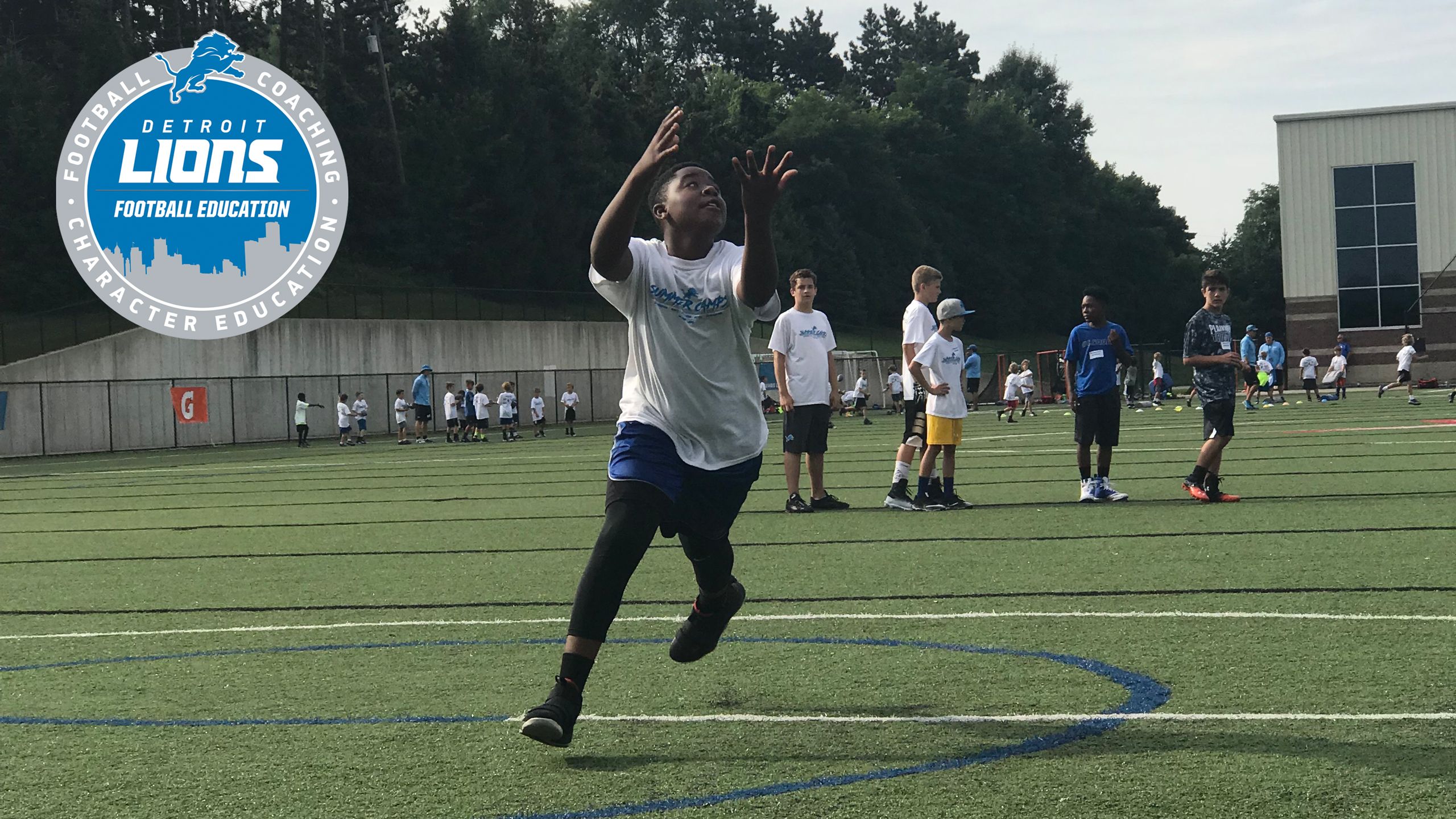 Lions Youth Football Camp — Next Gen Camps