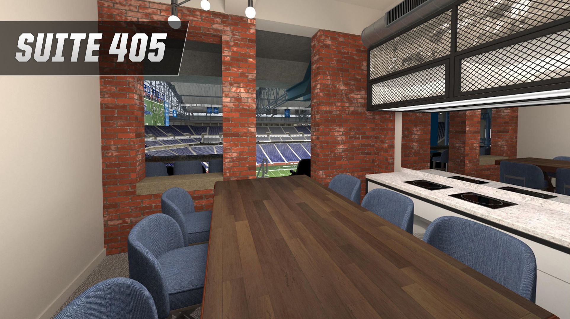 Detroit Lions Suite Rentals