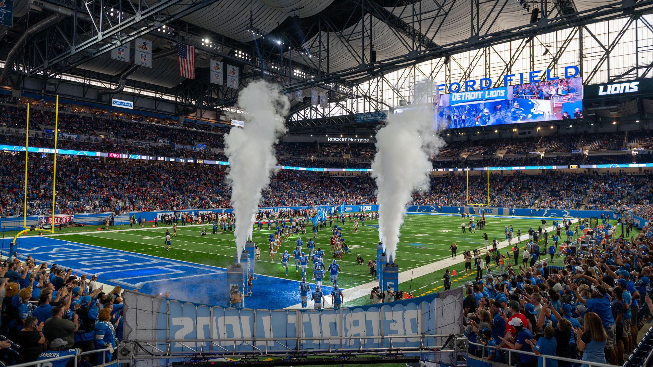 Learn Everything about Detroit Lions Games at Ford Field