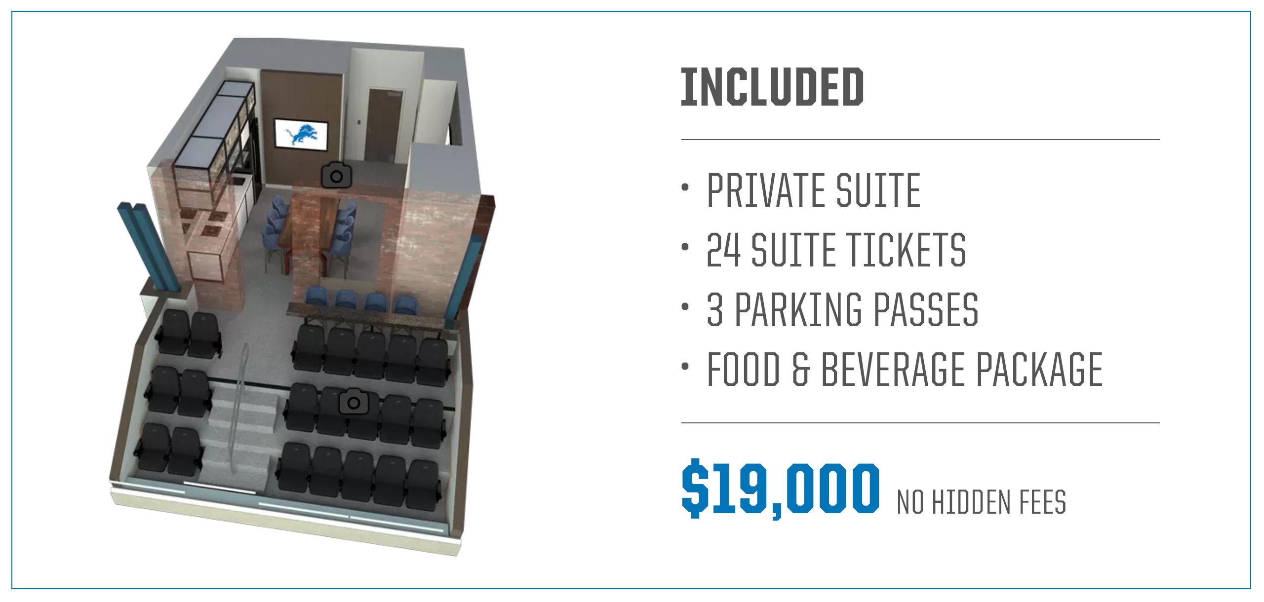 Detroit Lions Suites and Hospitality