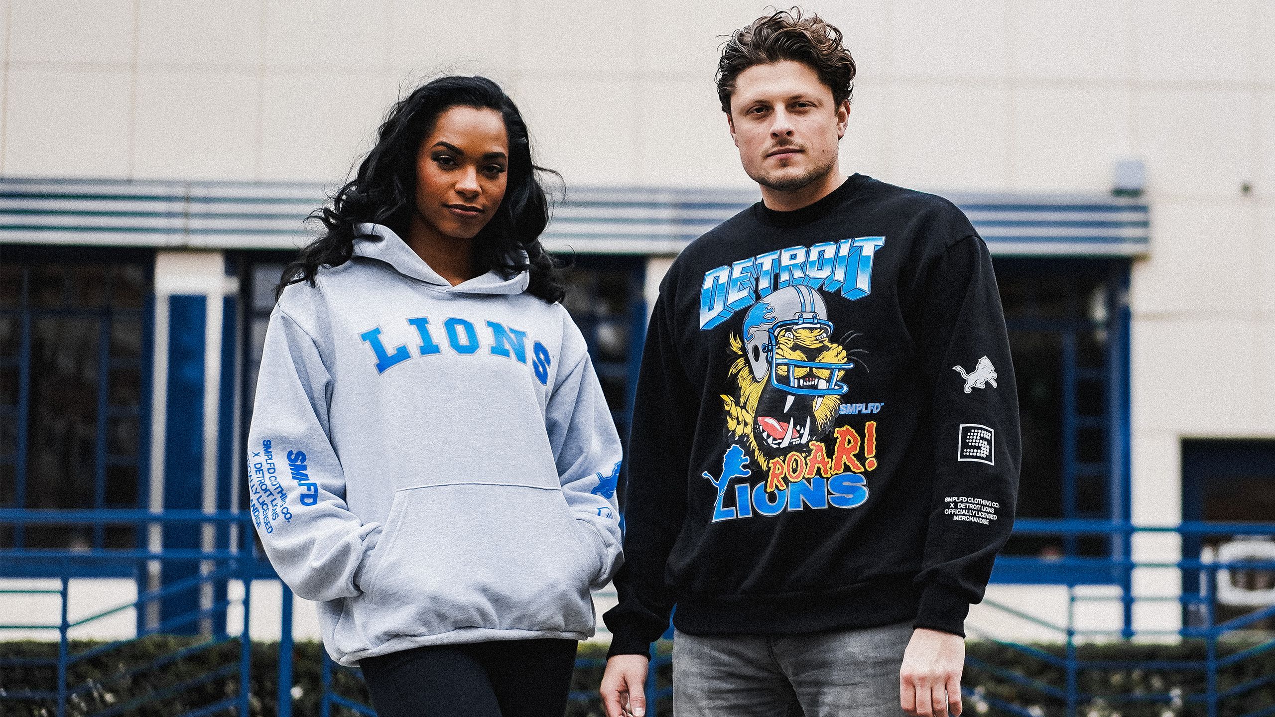 Notes: Detroit Lions' collaborate with local apparel firm SMPLFD - Pride Of  Detroit