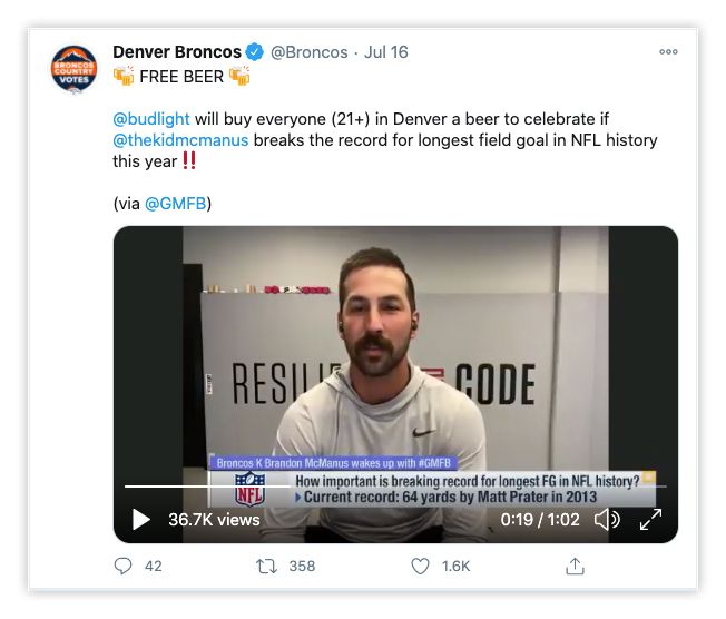 Denver Broncos Brandon McManus Wants to Break Detroit Lions Matt Prater  Field Goal Record - Sports Illustrated Detroit Lions News, Analysis and More