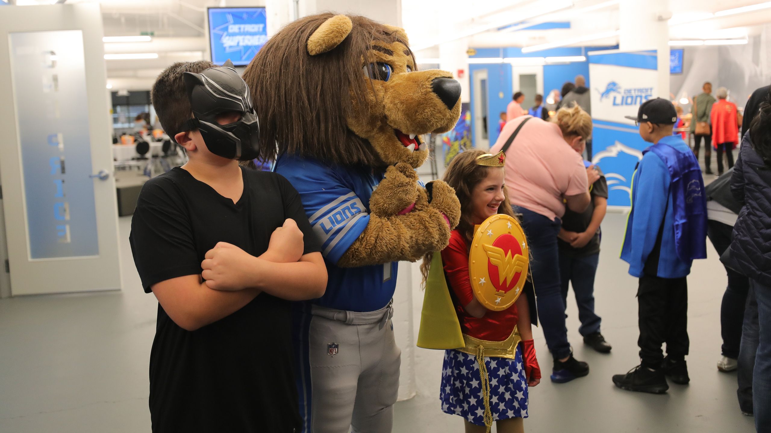 Detroit Lion Mascot Roary Mascot Costume