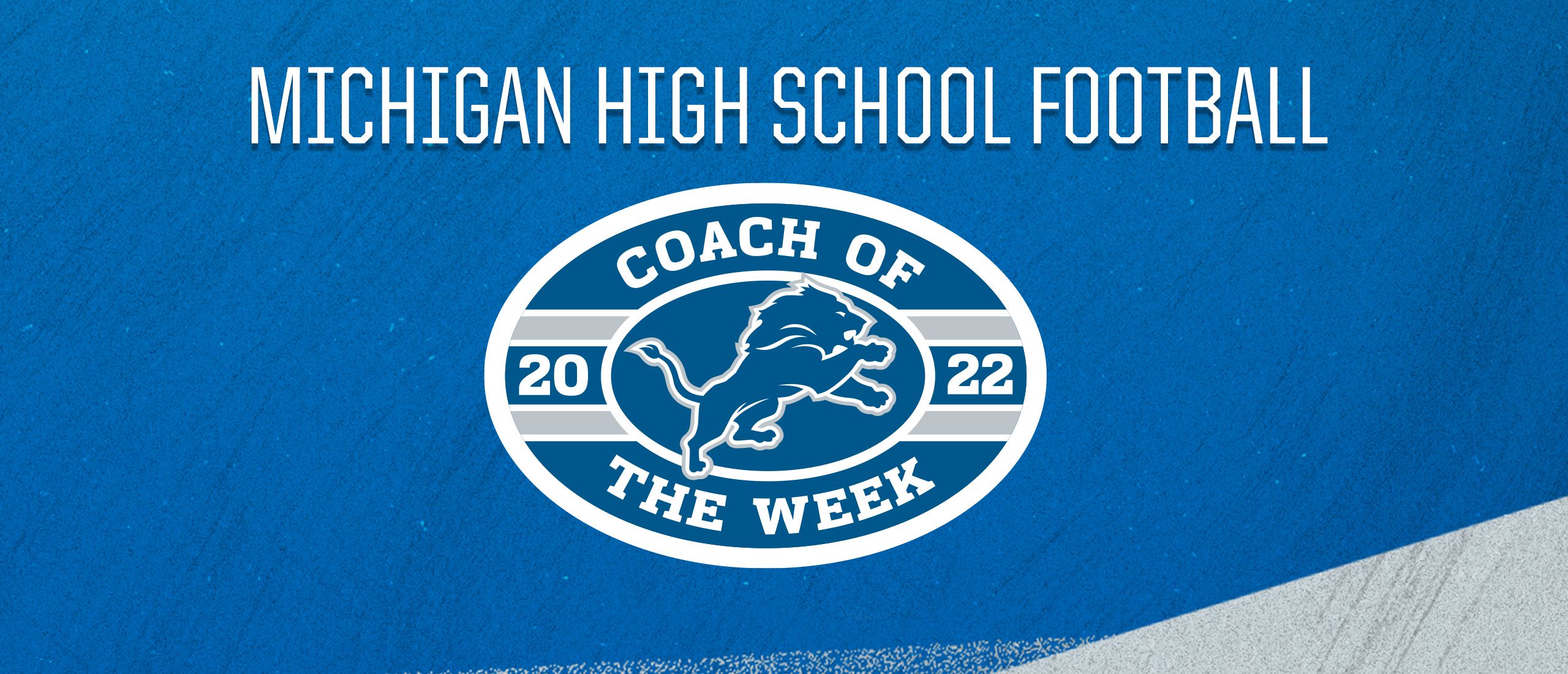 Detroit Lions Football Education - Coach of the Week | Detroit Lions -  