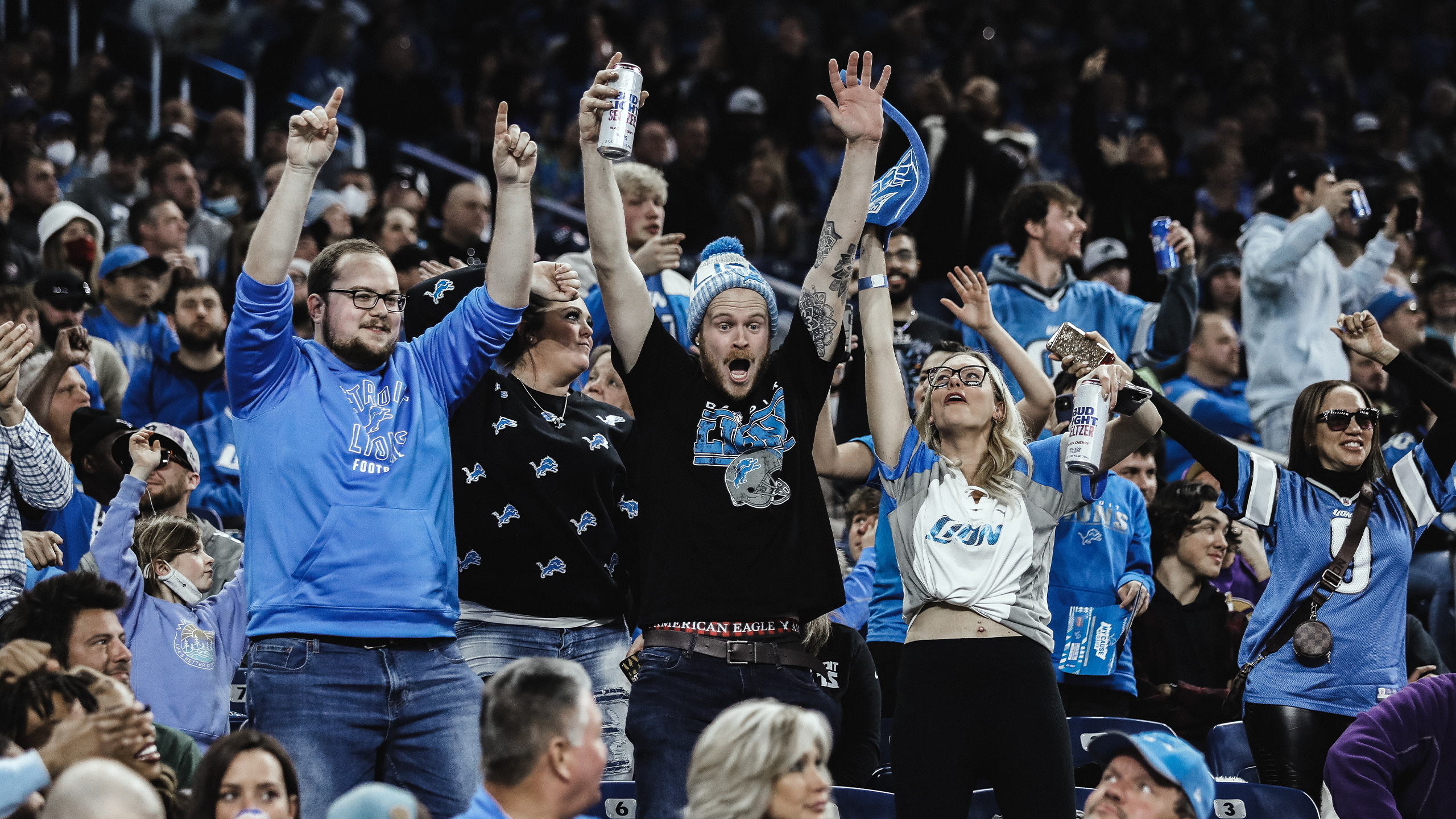 Photo of Lions Fans during Game day