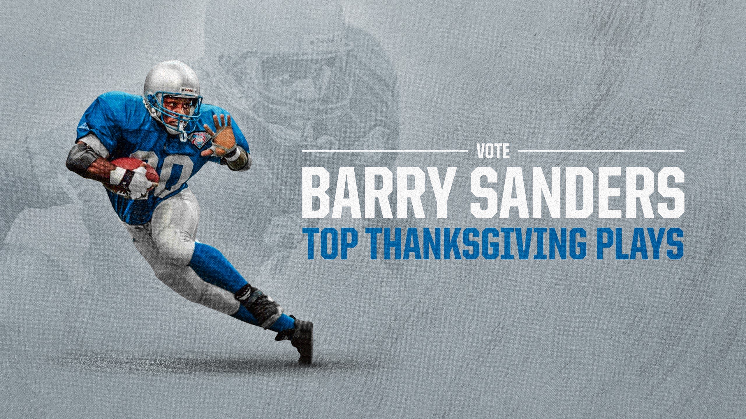 Barry Sanders is the all-time Thanksgiving MVP