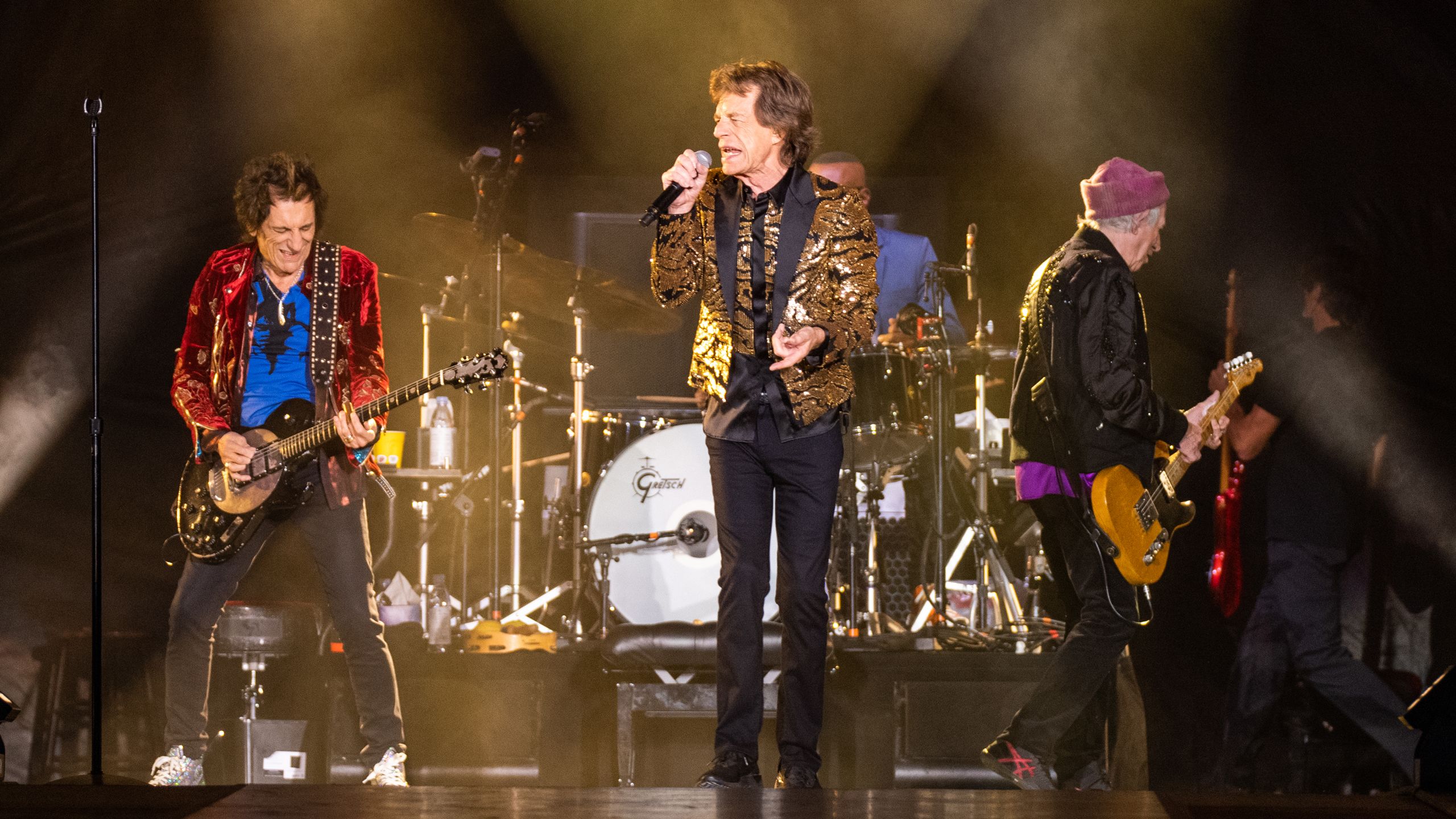 The Rolling Stones perform during their “No Filter” Tour at Ford Field in Detroit, MI on Monday, November 15, 2021 (Mike Ferdinande/Ford Field).
