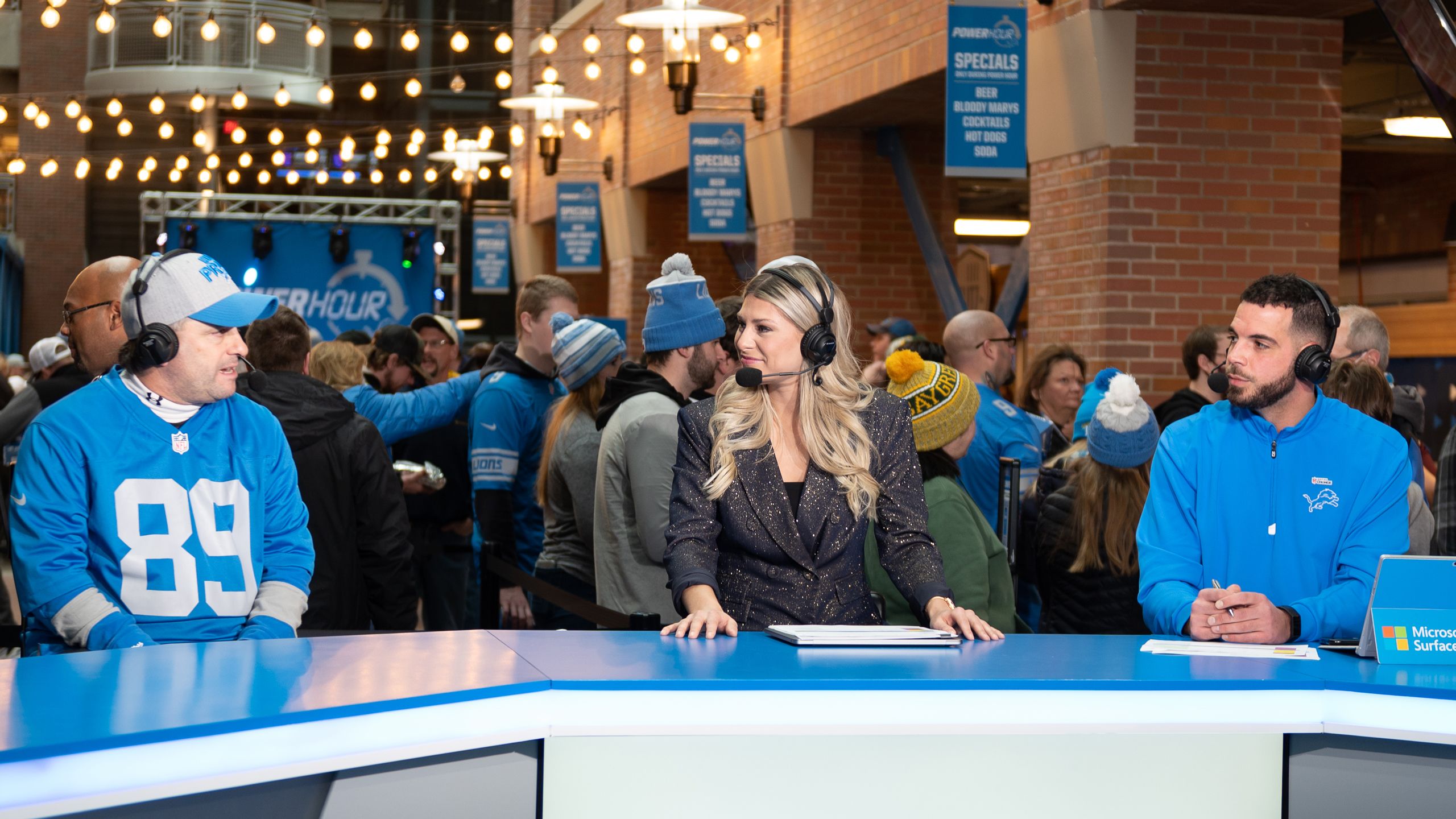 Detroit Lions fans show team spirit at first home game of the