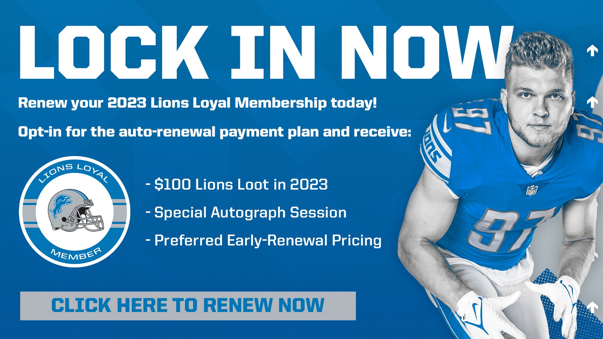 Detroit Lions Loyal Members | Detroit Lions - DetroitLions.com