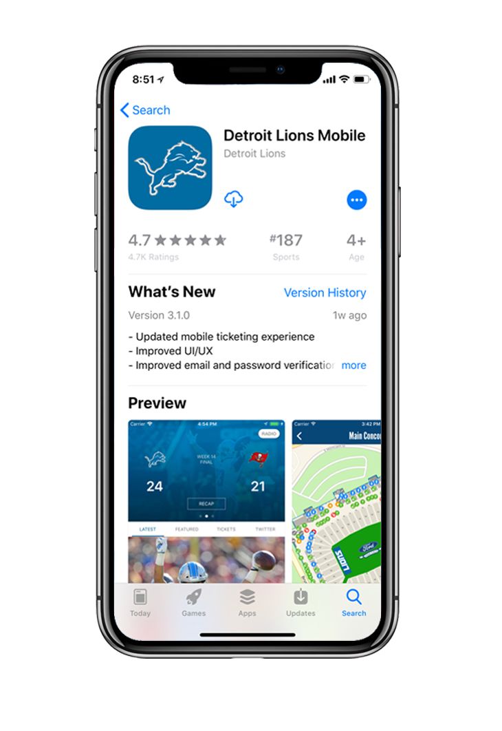 Detroit Lions Mobile - Apps on Google Play