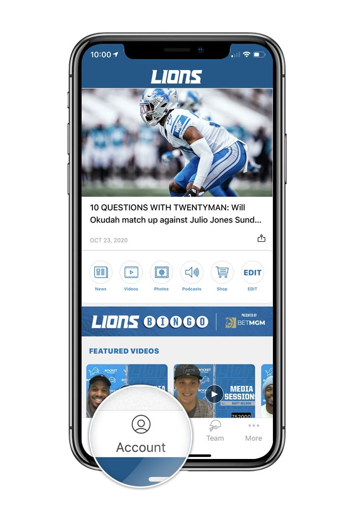 The Official Site Of The Detroit Lions