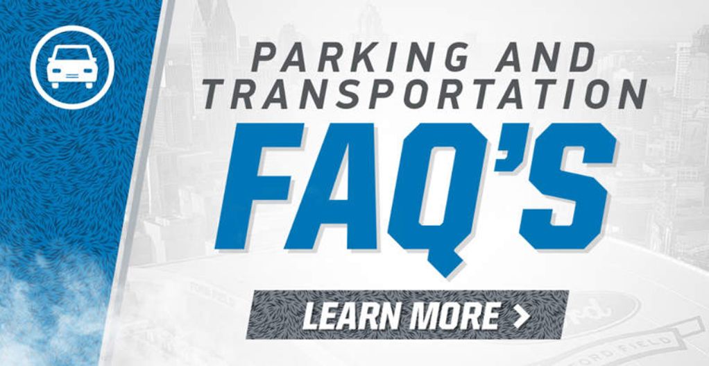 Click here to learn more about game day parking and transportation FAQs