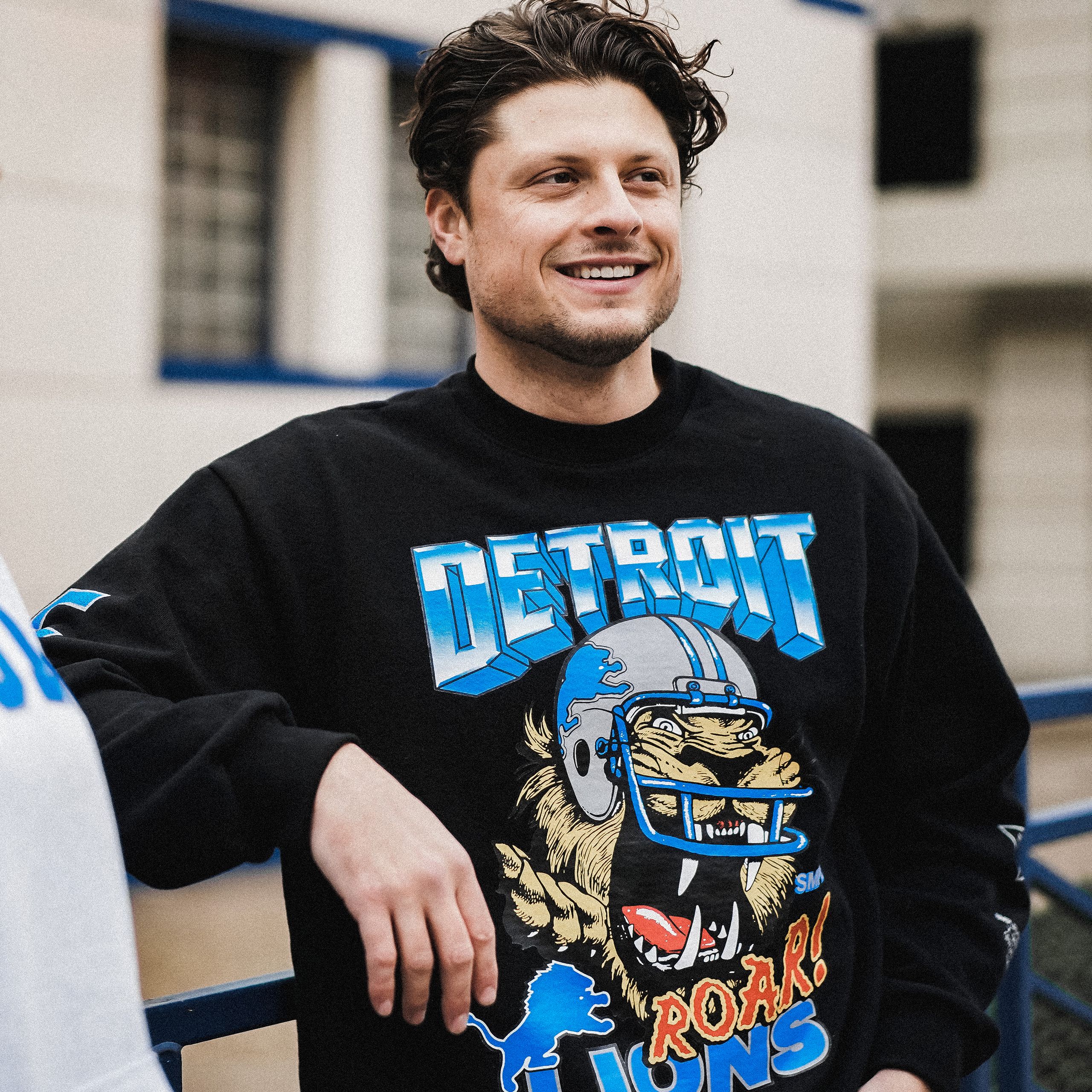 Smplfd x detroit lions vintage program shirt, hoodie, sweater, long sleeve  and tank top