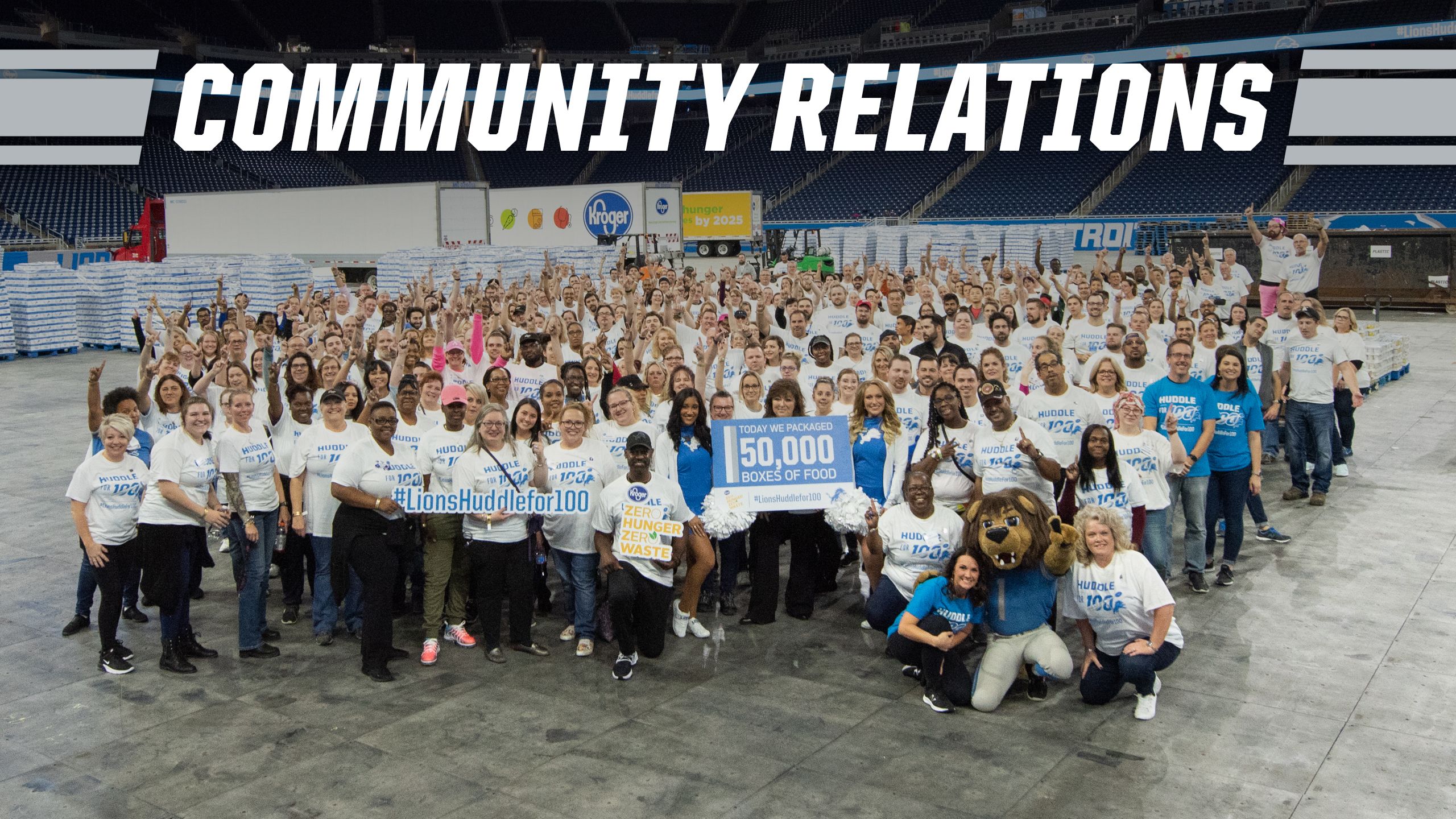 Detroit Lions in the community means more than ever before