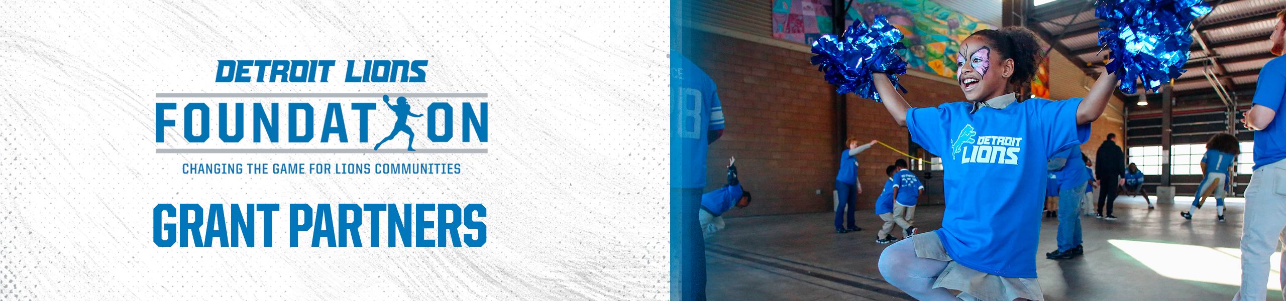 Detroit Lions Grant Partners Banner