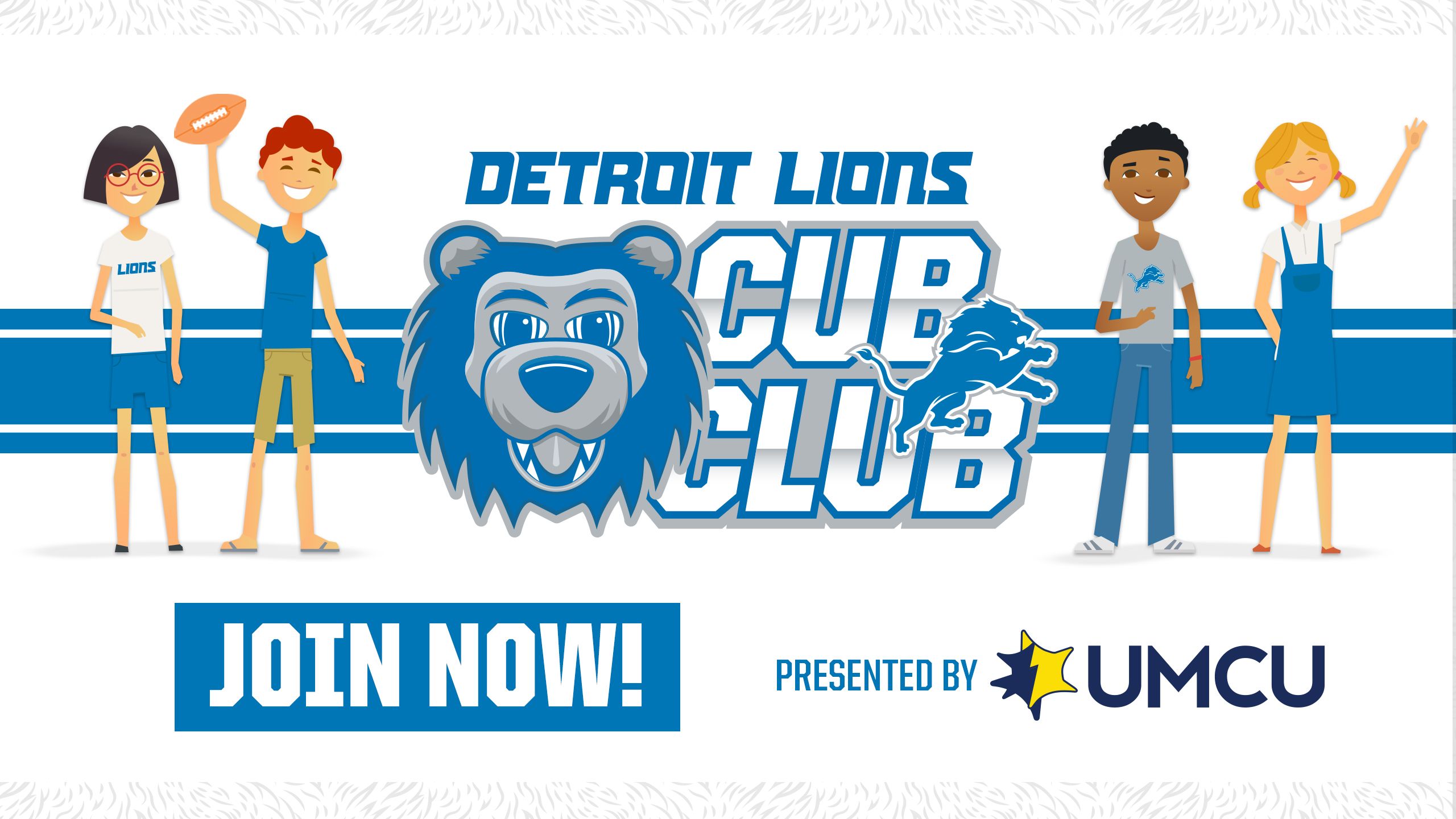 Detroit Lions Football Education - Roary Appearances