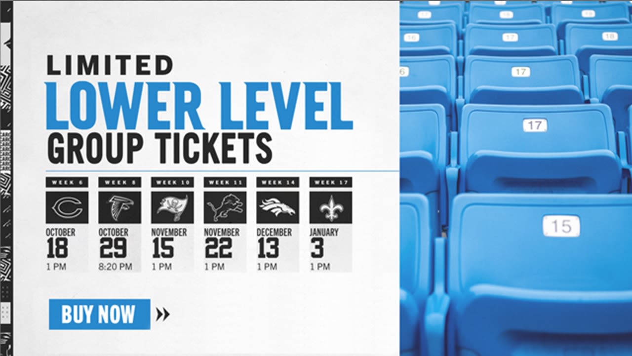 Panthers Group Sales Carolina Panthers