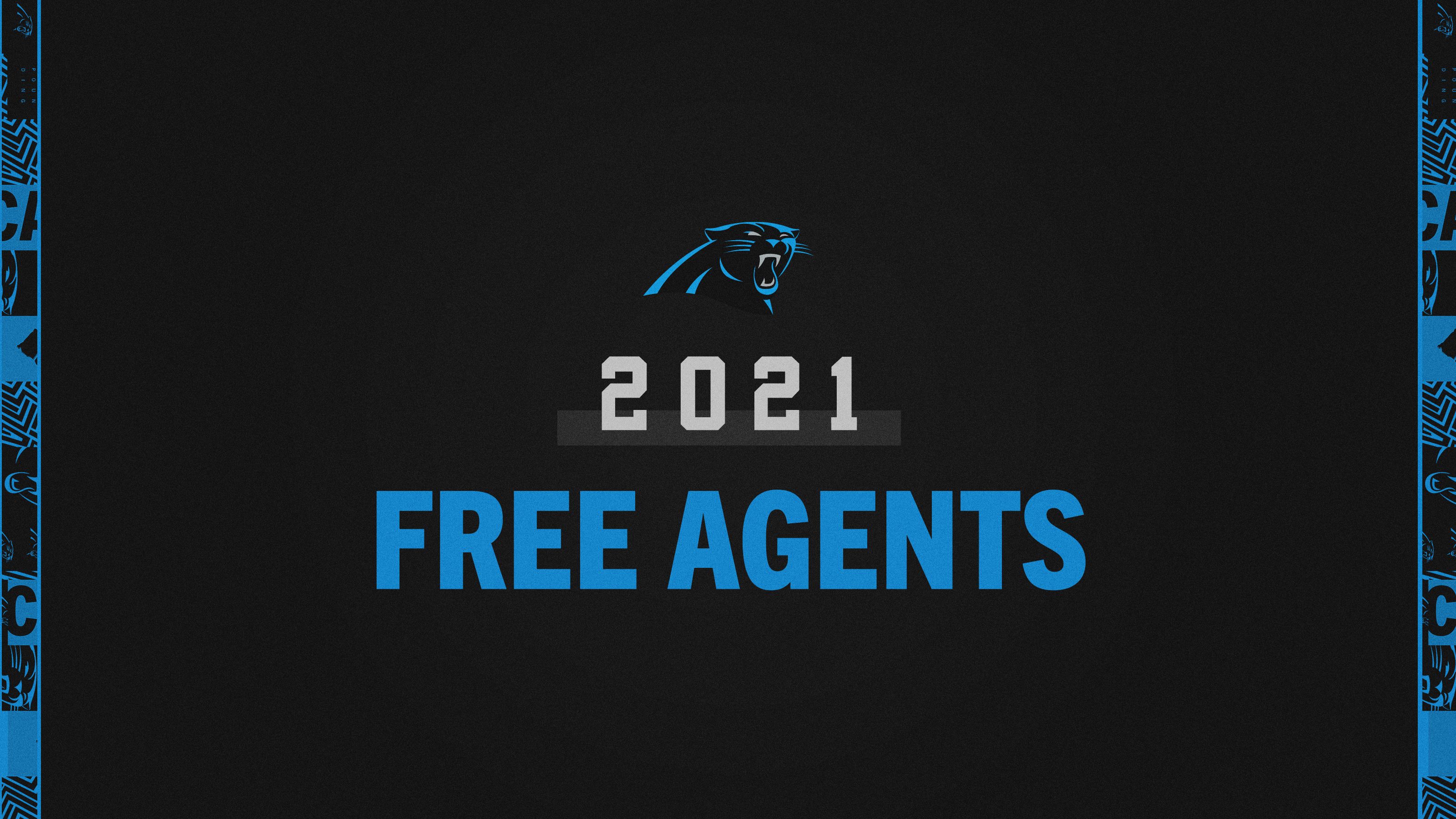 List of 2021 Panthers Free Agents