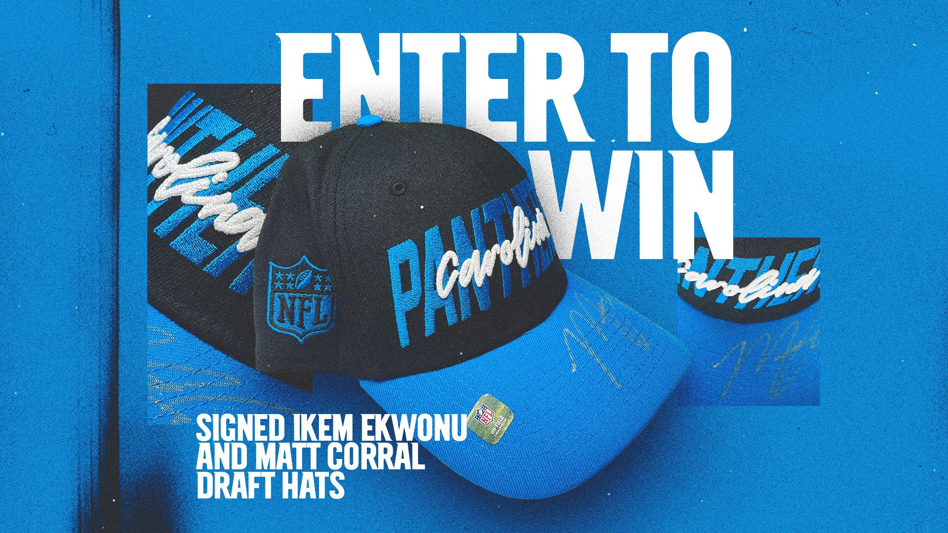 Panthers store draft hats