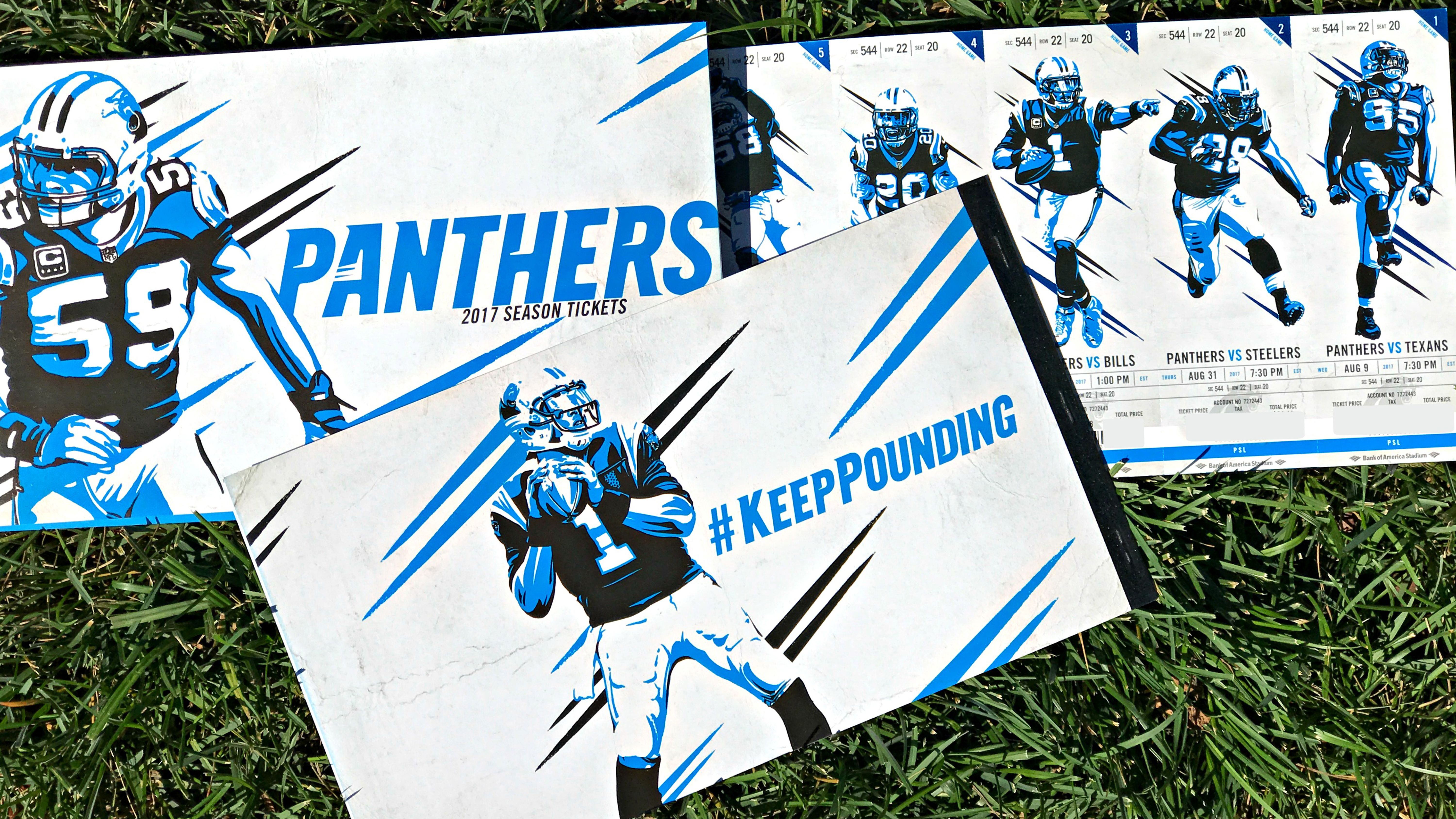 Find tickets for 'carolina+panthers' at