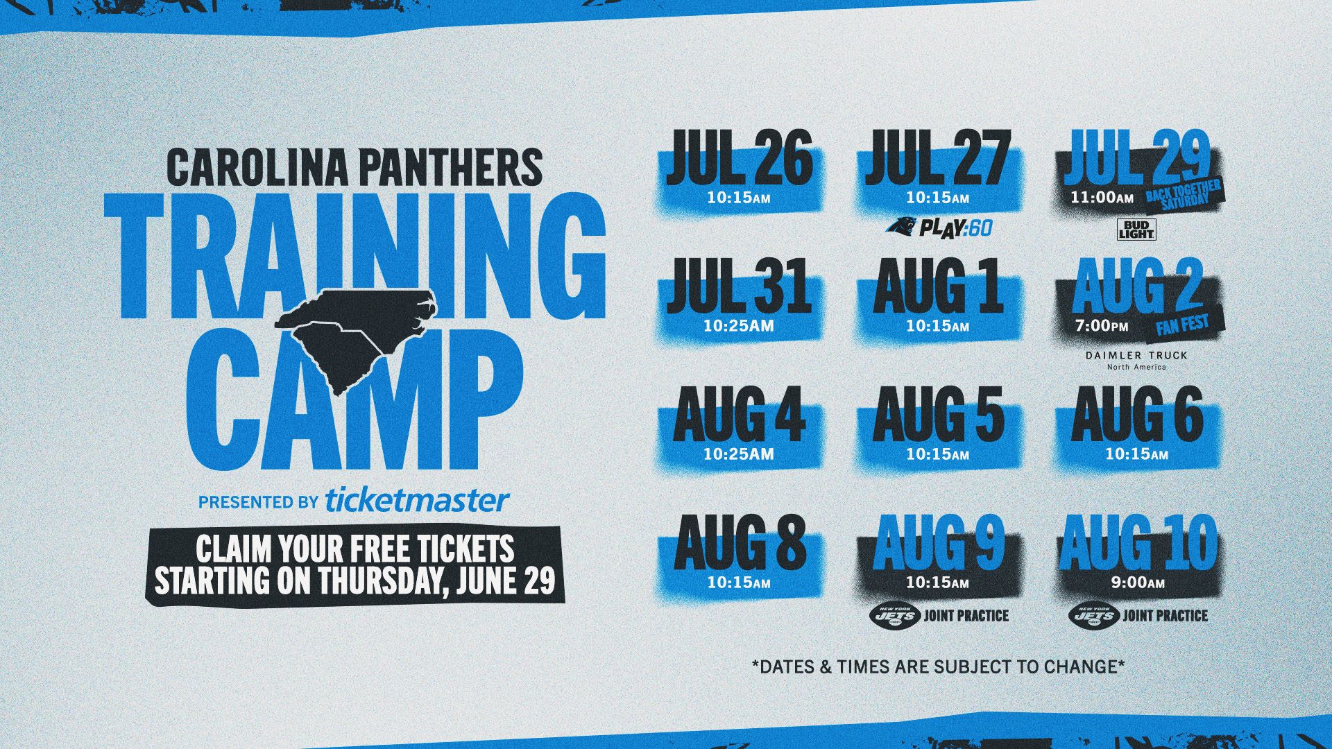 Panthers Training Camp