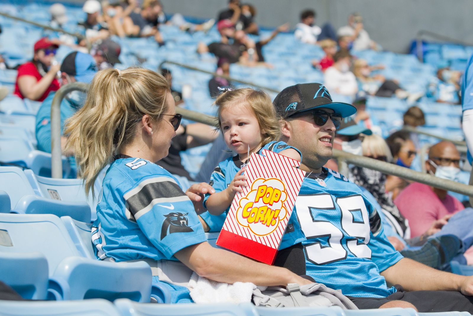 Section 501 at Bank of America Stadium 