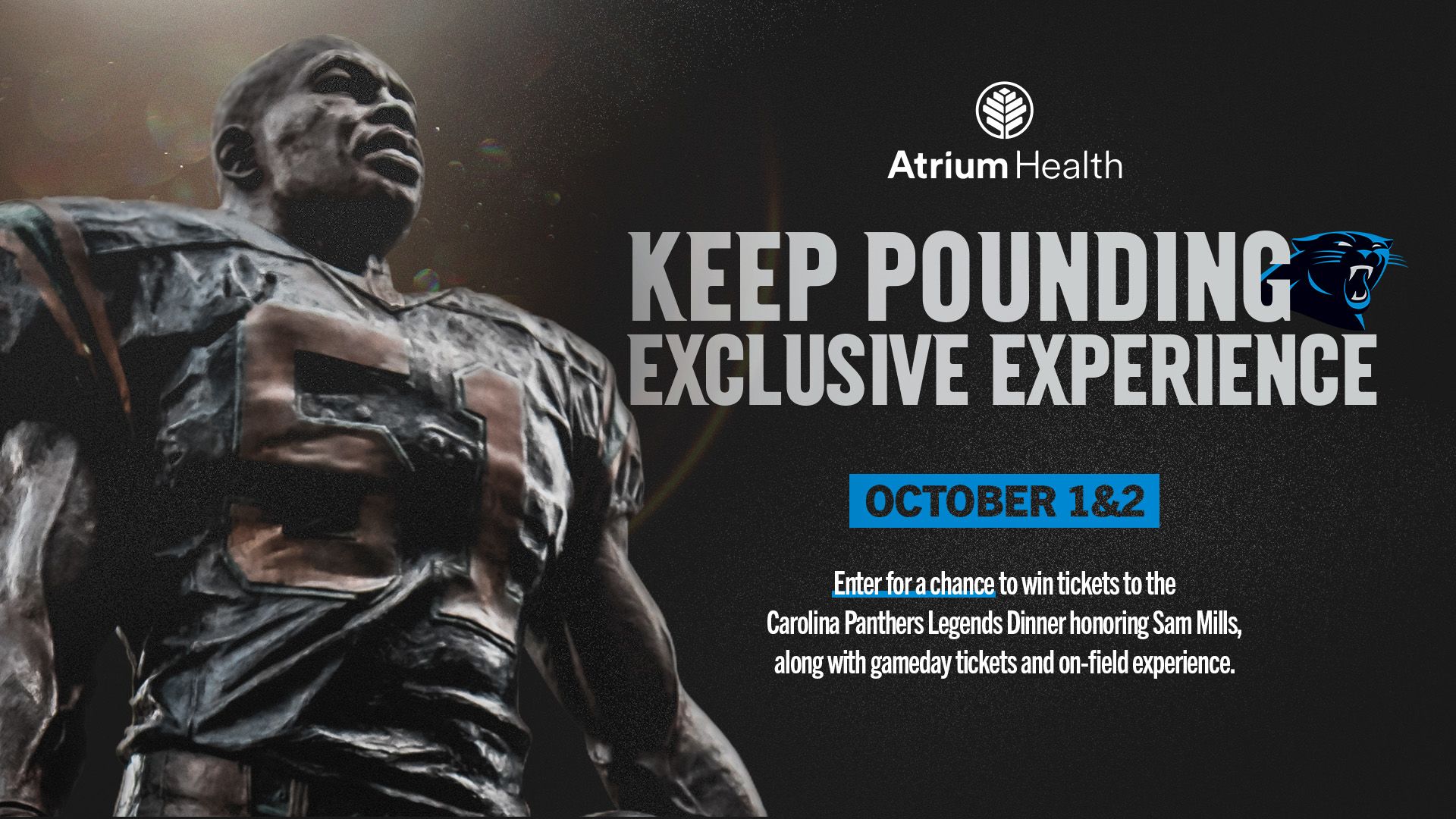 Keep Pounding Experience, presented by Atrium Health