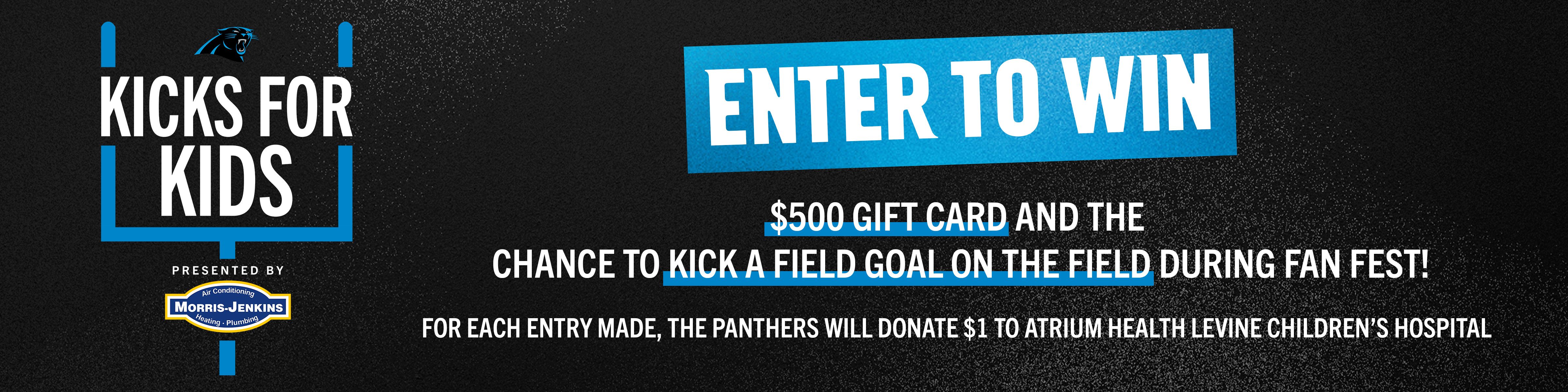 Carolina Panthers NFL Shop eGift Card ($10 - $500)