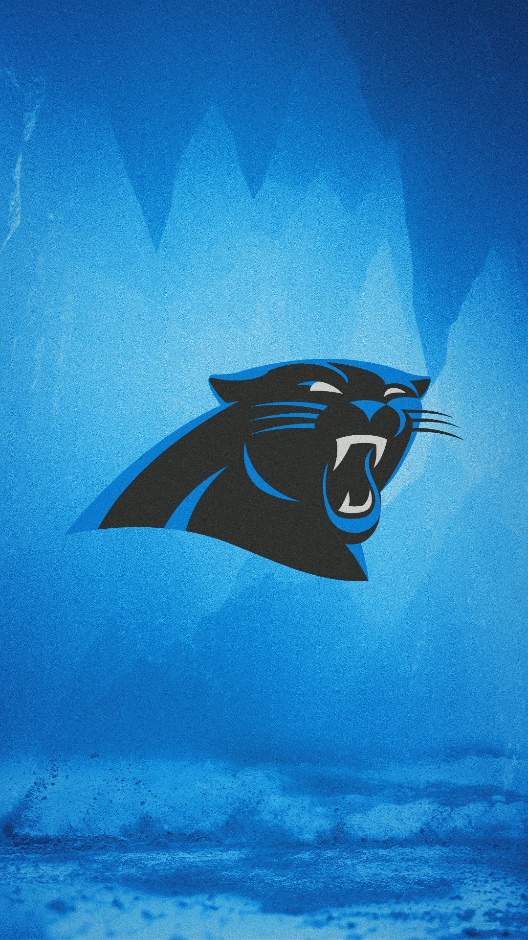 HD carolina panthers logo wallpapers