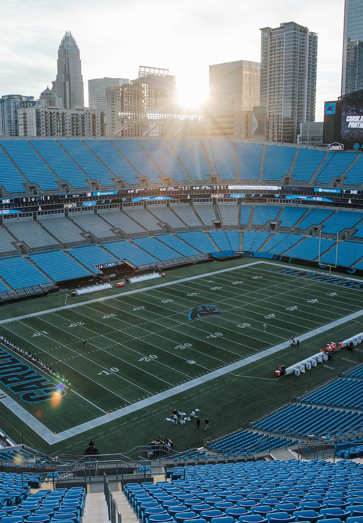 Bank of America Stadium, 800 S Mint St, Charlotte, NC, Stadiums Arenas &  Athletic Fields - MapQuest