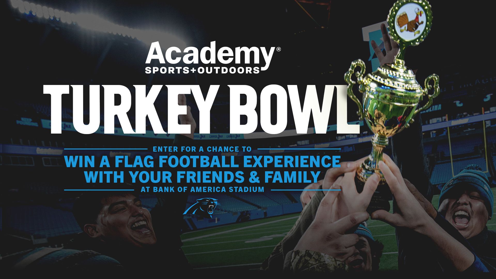 Thanksgiving Flag Football Sweepstakes, presented by Academy