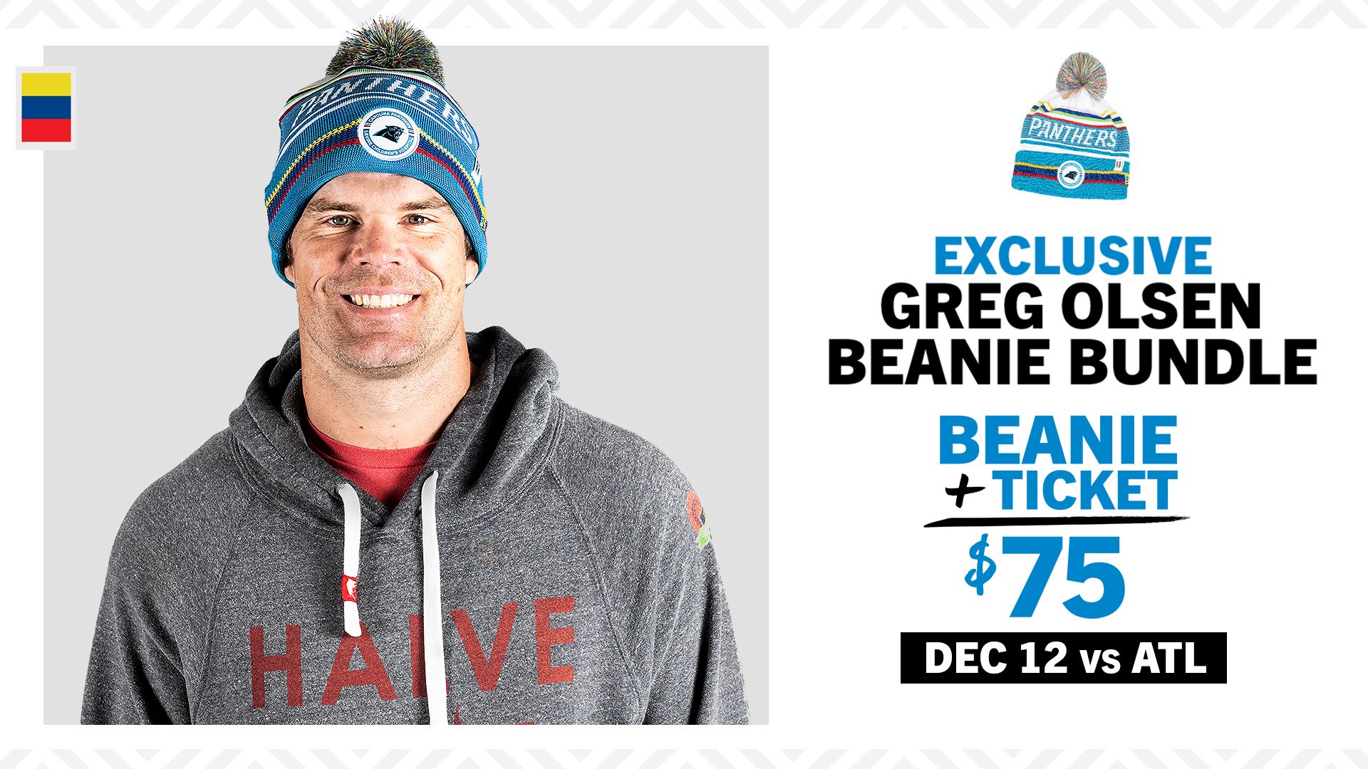 Greg olsen blue beanie online