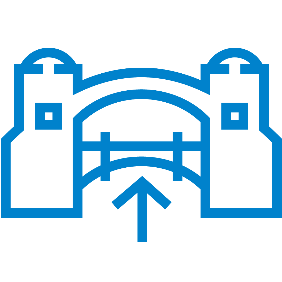 Entering the Stadium