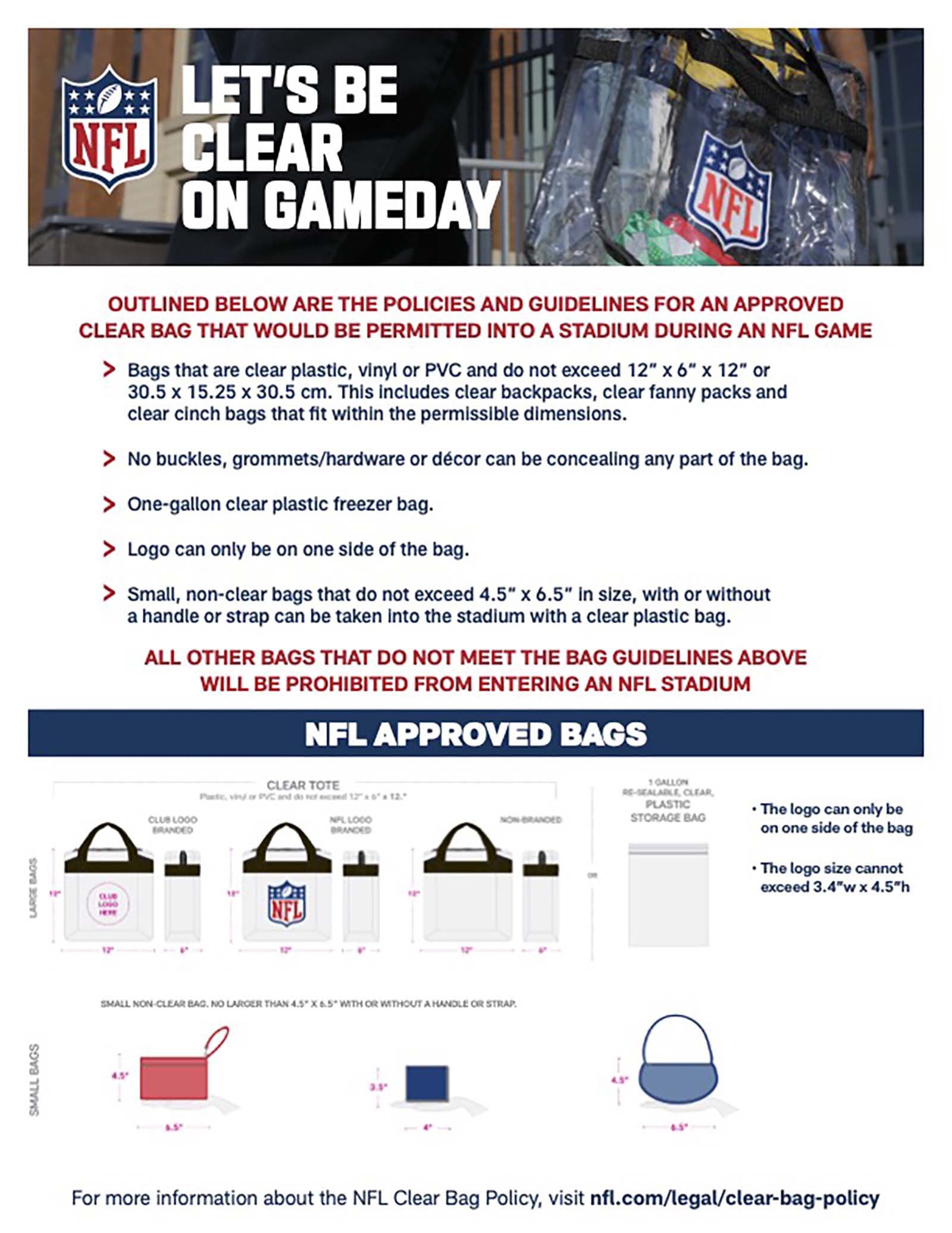 Best Clear Bags for Stadiums 2023: Bag Policy, Backpack Rules