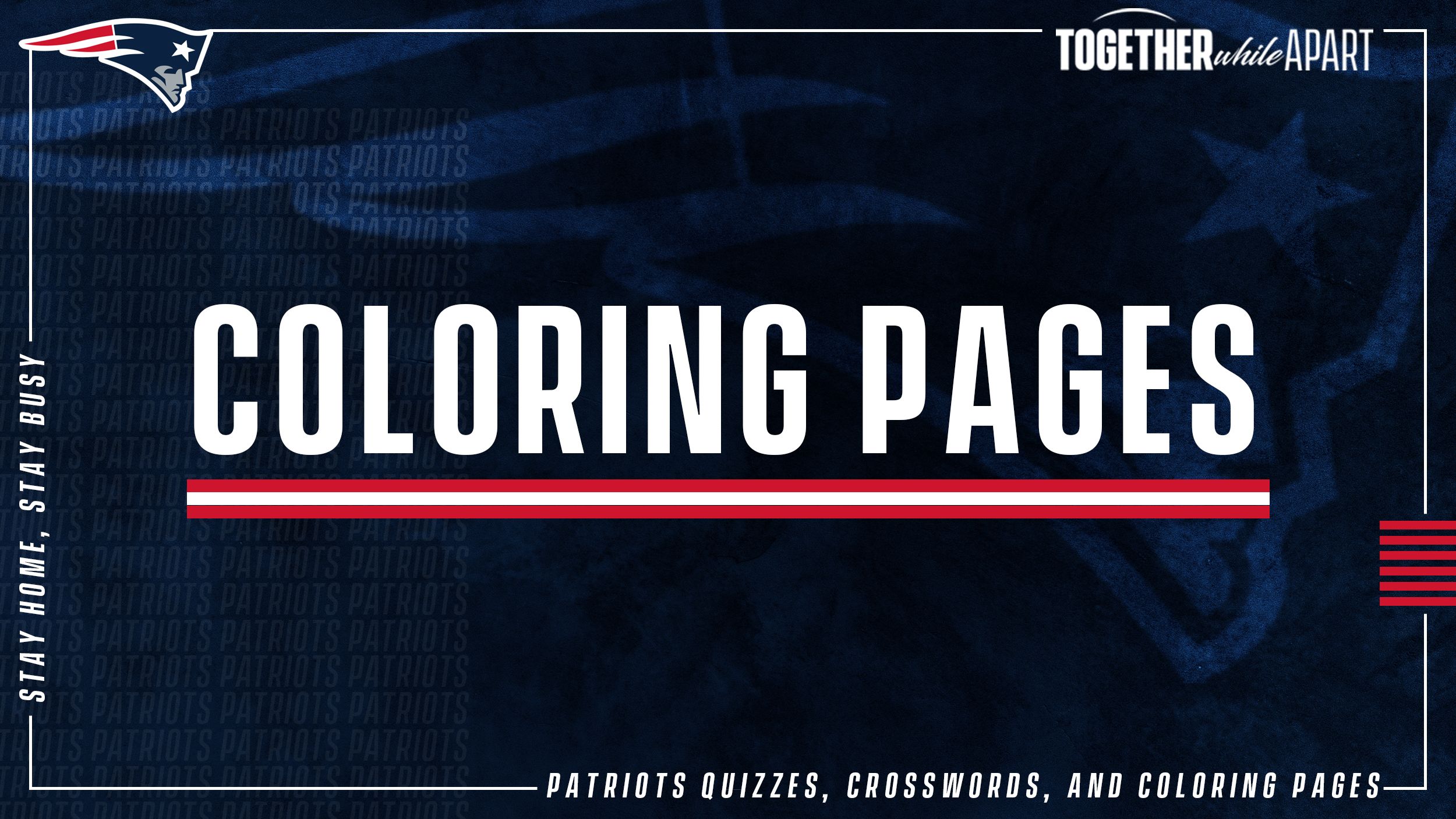 PATRIOTS COLORING PAGES