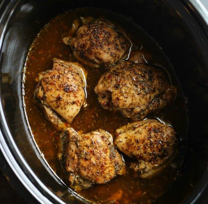 Slow Cooker Jerk Chicken | makes 4 servings