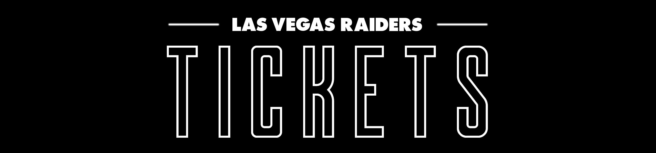 Tickets Las Vegas Raiders