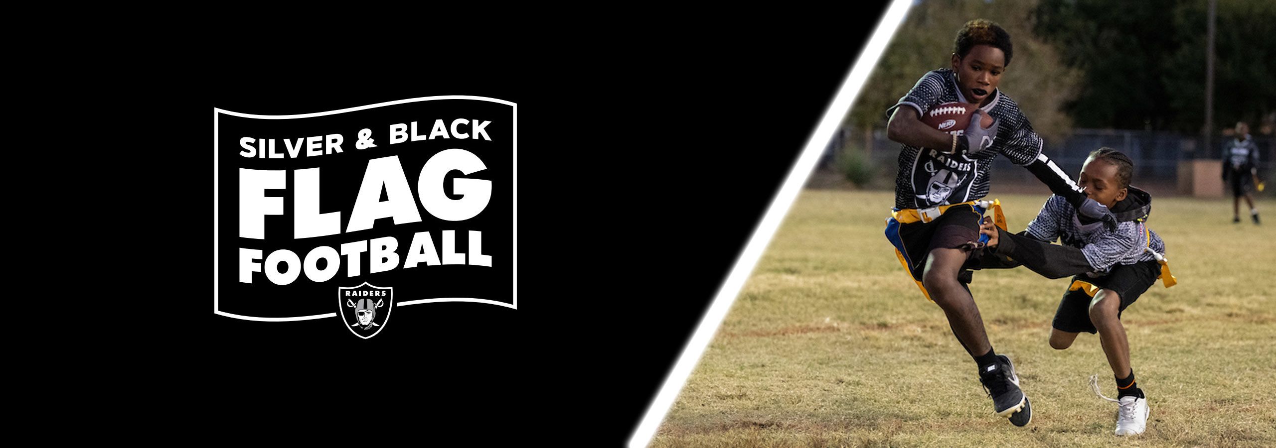 Silver and Black Flag Football