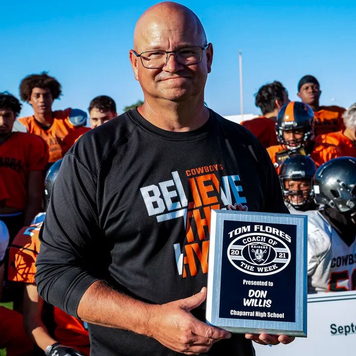 Chaparral High Football Coach Don Willis