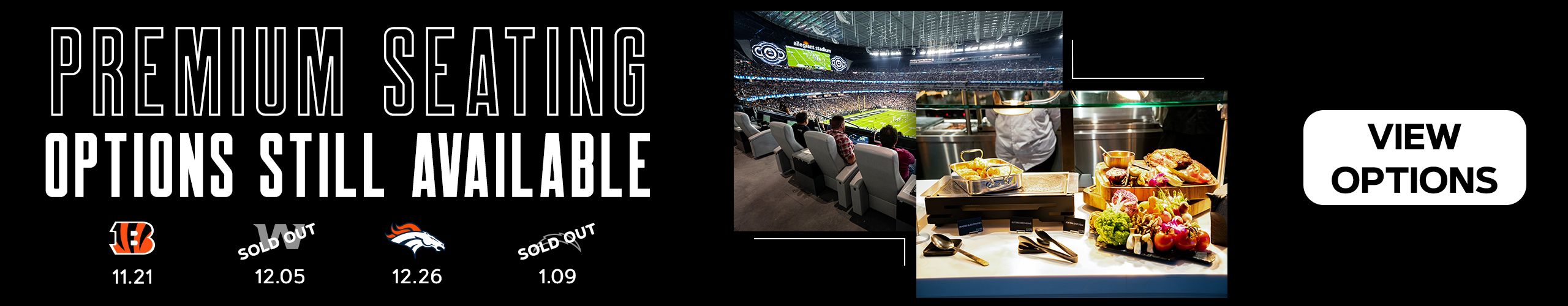 Limited Suites & Loge Seating Still Available - Learn More