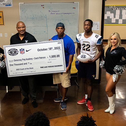 Democracy Prep Academy Coach Darwin Peterson