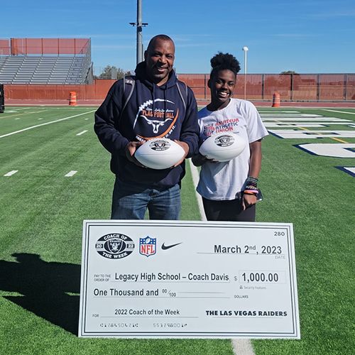 Legacy High School Coach Kevin Davis