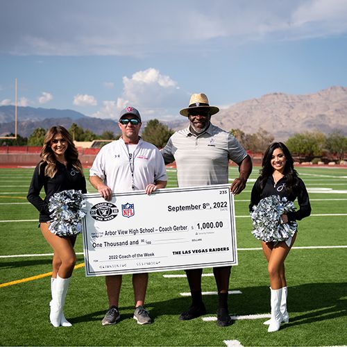 Arbor View High School Coach Matt Gerber